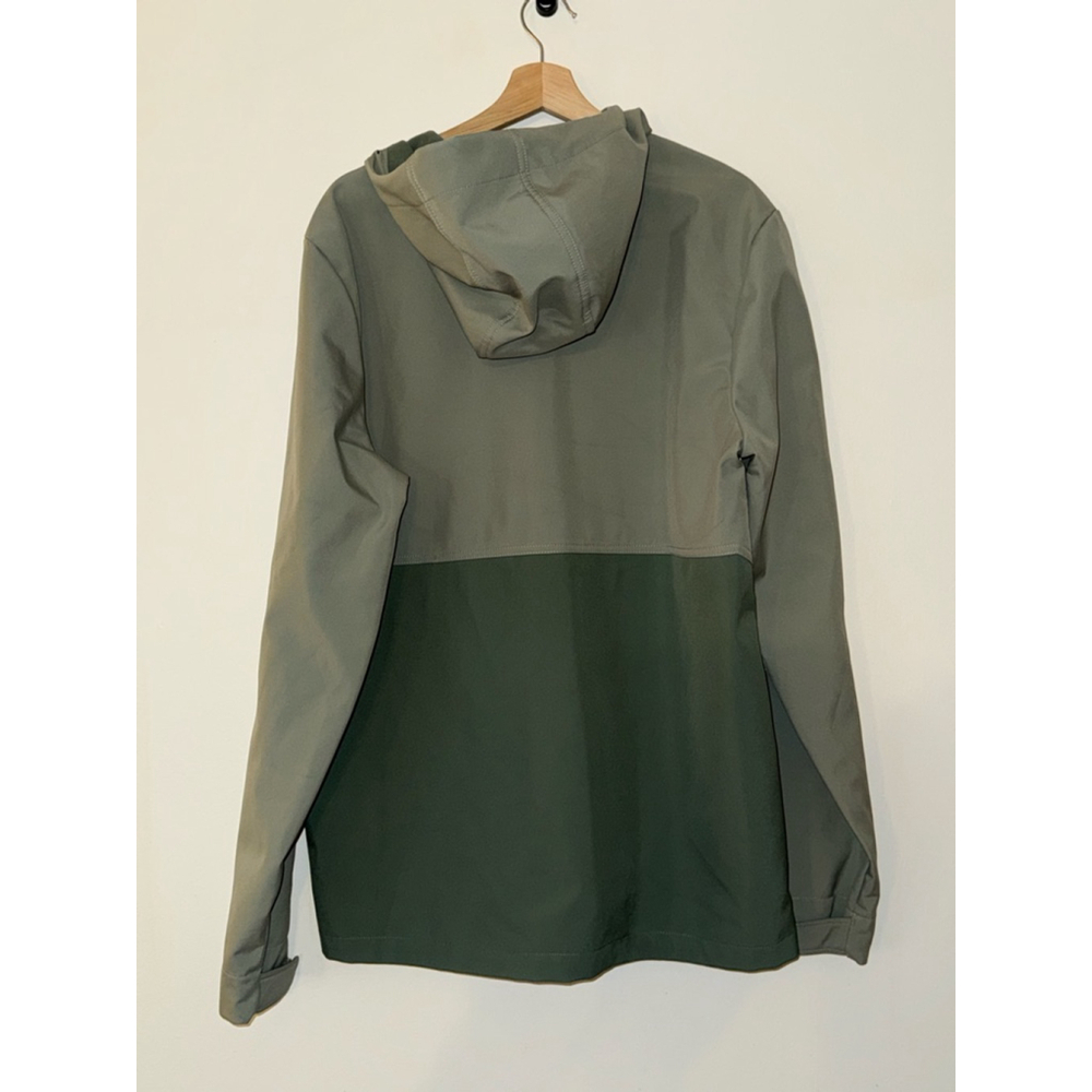 Men's Eddie Bauer Point Vista Windproof Green Performance Jacket size Large Tall - Picture 10 of 12